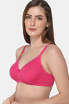 Intimacy Double layered Non Padded Non Wired Medium Coverage Everday T-shirt Bra (Pack of 3) - Multicolor — thumbnail 12